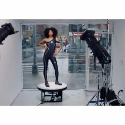 TELFAR Performance Half Tank Singlet - Black