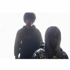 Moose Knuckles X Telfar Quilted Hoodie - Black