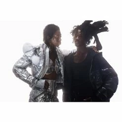 Wholesale ✨ Moose Knuckles X Telfar Quilted Bomber - Silver/Fox ✔️ 15 Moose Knuckles X Telfar Quilted Bomber - Silver/Fox