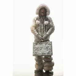 Wholesale ✨ Moose Knuckles X Telfar Quilted Bomber - Silver/Fox ✔️ 18 Moose Knuckles X Telfar Quilted Bomber - Silver/Fox