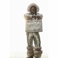 Moose Knuckles X Telfar Quilted Bomber Pants - Silver/Fox