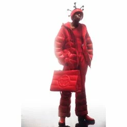 TELFAR TELFAR Puff Puff Sweatpant - Red
