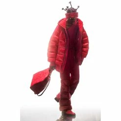 TELFAR Puff Hoodie - Red