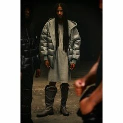 TELFAR Puff Hoodie - Grey