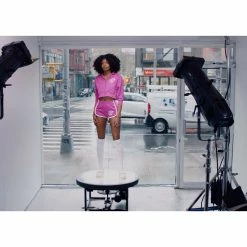 TELFAR Track Short - Azalea