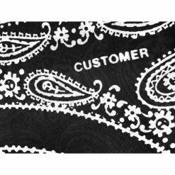 TELFAR Durags Bandana Print Durag - Black/White