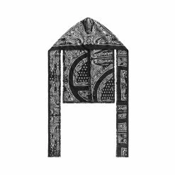 TELFAR Durags Bandana Print Durag - Black/White