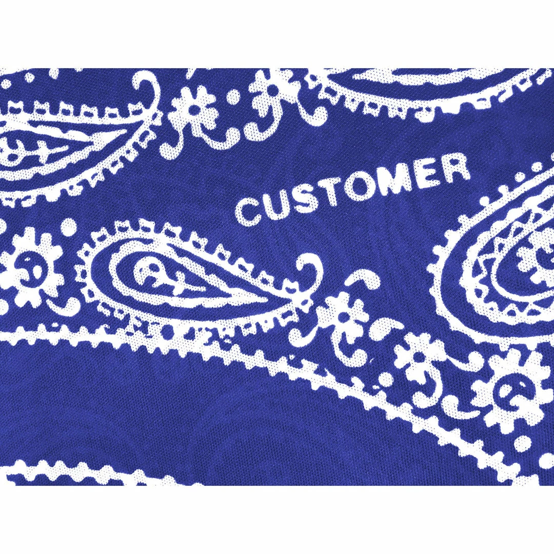 Wholesale ⭐ TELFAR Durags Bandana Print Durag - Blue/White 🛒 5 TELFAR Durags Bandana Print Durag - Blue/White