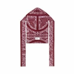 TELFAR Bandana Print Durag - Red/White Durags