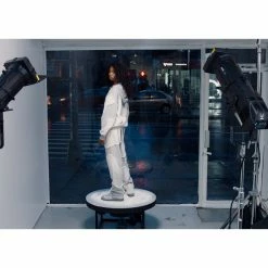 TELFAR Camo Hoodie - Heather Grey