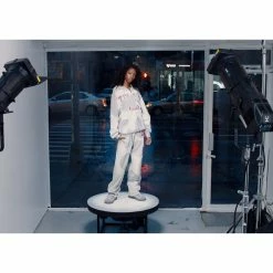 TELFAR Camo Sweatpant - Heather Grey