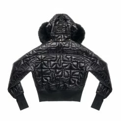 Moose Knuckles X Telfar Quilted Bomber - Black/Fox