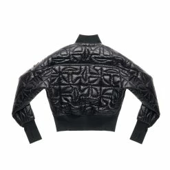Moose Knuckles X Telfar Quilted Bomber - Black/Shearling