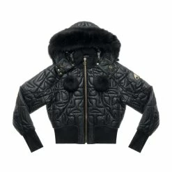 Moose Knuckles X Telfar Quilted Bomber - Leather/Fox