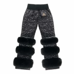 Moose Knuckles X Telfar Quilted Bomber Pants - Black/Fox