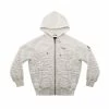 Moose Knuckles X Telfar Quilted Hoodie - Pearl