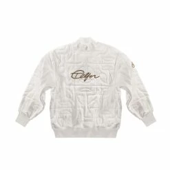 Moose Knuckles X Telfar Quilted Mockneck - Pearl