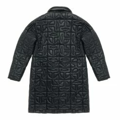 Moose Knuckles X Telfar Quilted Peacoat - Leather