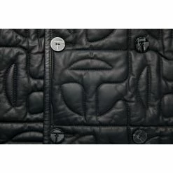 Moose Knuckles X Telfar Quilted Peacoat - Leather