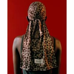 Top 10 π TELFAR Monogram Print Durag - Brown Durags β¨ 17 TELFAR Monogram Print Durag - Brown Durags