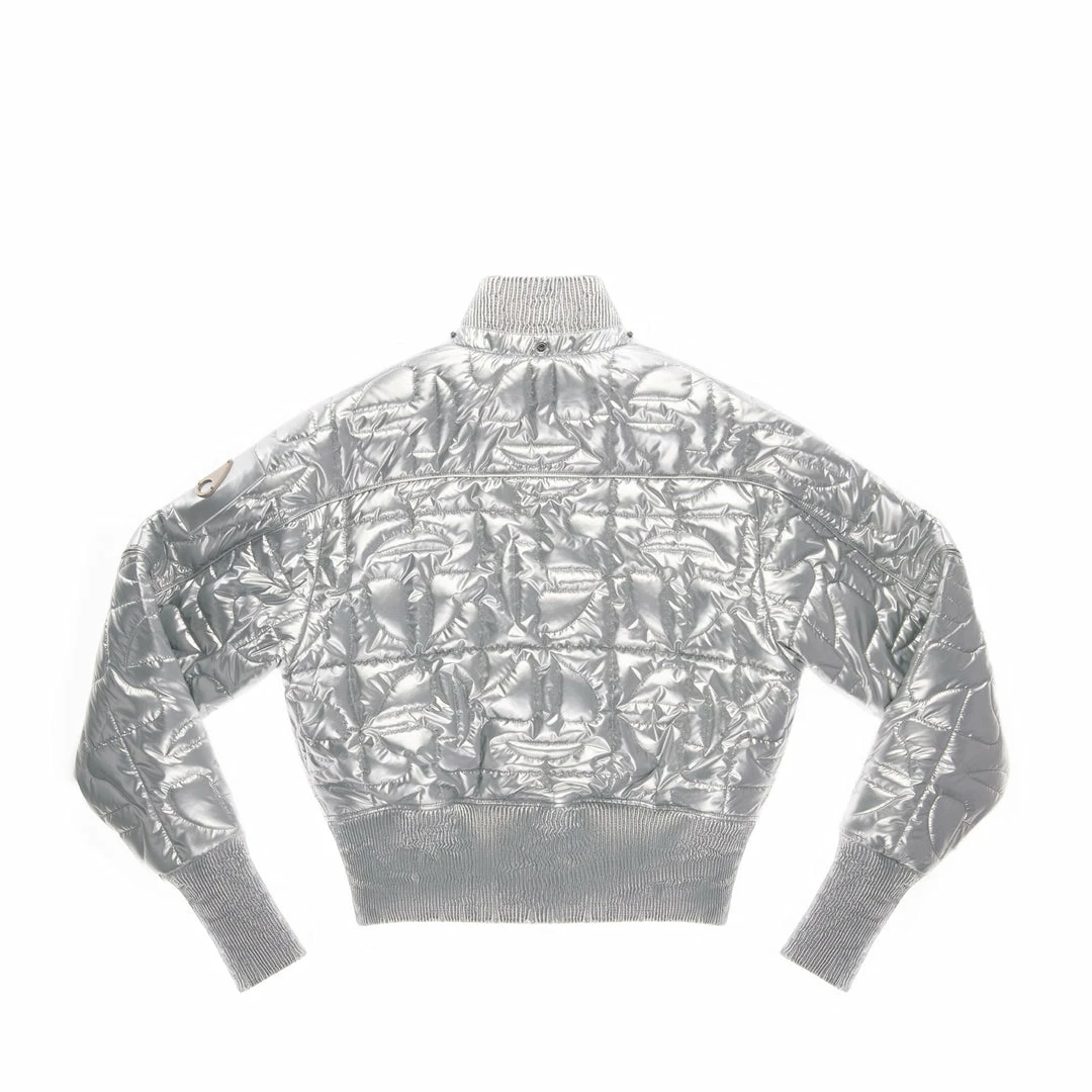 Wholesale ✨ Moose Knuckles X Telfar Quilted Bomber - Silver/Fox ✔️ 4 Moose Knuckles X Telfar Quilted Bomber - Silver/Fox