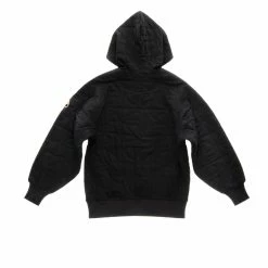 Moose Knuckles X Telfar Quilted Hoodie - Black
