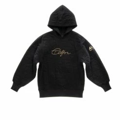 Moose Knuckles X Telfar Quilted Hoodie - Black