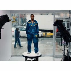 TELFAR Camo Sweatpant - Navy