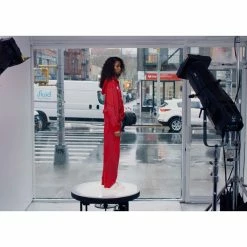 TELFAR Camo Hoodie - Red