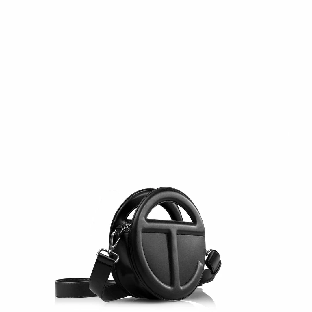 Cheap ✨ Round Telfar Circle Bag - Black Circle Bags ❤️ 1 Round Telfar Circle Bag - Black Circle Bags