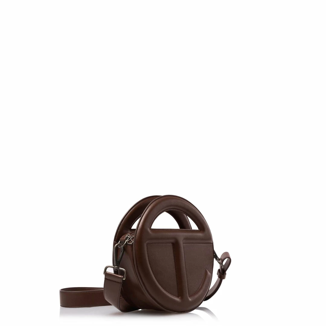 Outlet π Round Telfar Circle Bag - Chocolate 𧨠1 Round Telfar Circle Bag - Chocolate