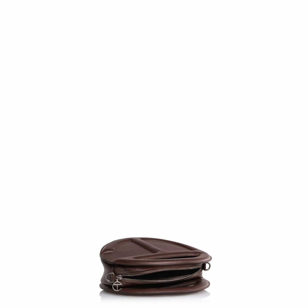 Outlet π Round Telfar Circle Bag - Chocolate 𧨠3 Round Telfar Circle Bag - Chocolate