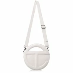 Round Telfar Circle Bag - White Circle Bags