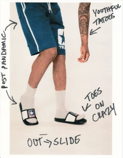 Converse X Telfar Slide - Black