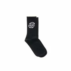 TELFAR Athletic Logo Socks - Black
