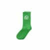 TELFAR Athletic Logo Socks - Greenscreen