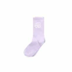 TELFAR Athletic Logo Socks - Lavender