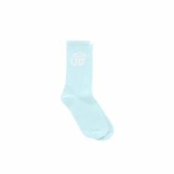 TELFAR Athletic Logo Socks - Pool Blue