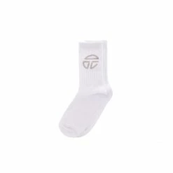 TELFAR Athletic Logo Socks - White