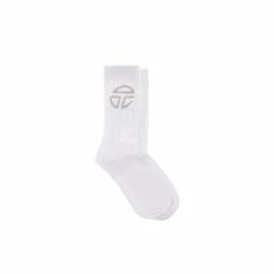 TELFAR Athletic Logo Socks - White