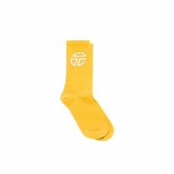 TELFAR Athletic Logo Socks - Yellow