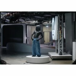 TELFAR Baggy Jean - Blue Denim