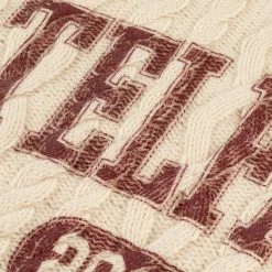 TELFAR Cable Knit Thumbhole Sweater - Off-White