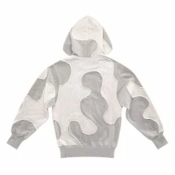 TELFAR Camo Hoodie - Heather Grey
