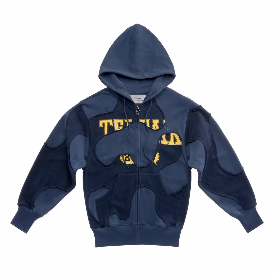 Flash Sale π TELFAR Camo Hoodie - Navy 𧨠1 TELFAR Camo Hoodie - Navy