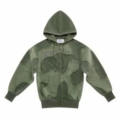 TELFAR Camo Hoodie - Olive Drab