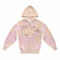 TELFAR Camo Hoodie - Pink/Sand