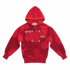 TELFAR Camo Hoodie - Red