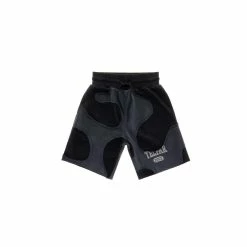 TELFAR Camo Sweatshort - Black/Off-Black