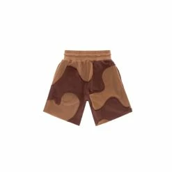 TELFAR Camo Sweatshort - Chocolate